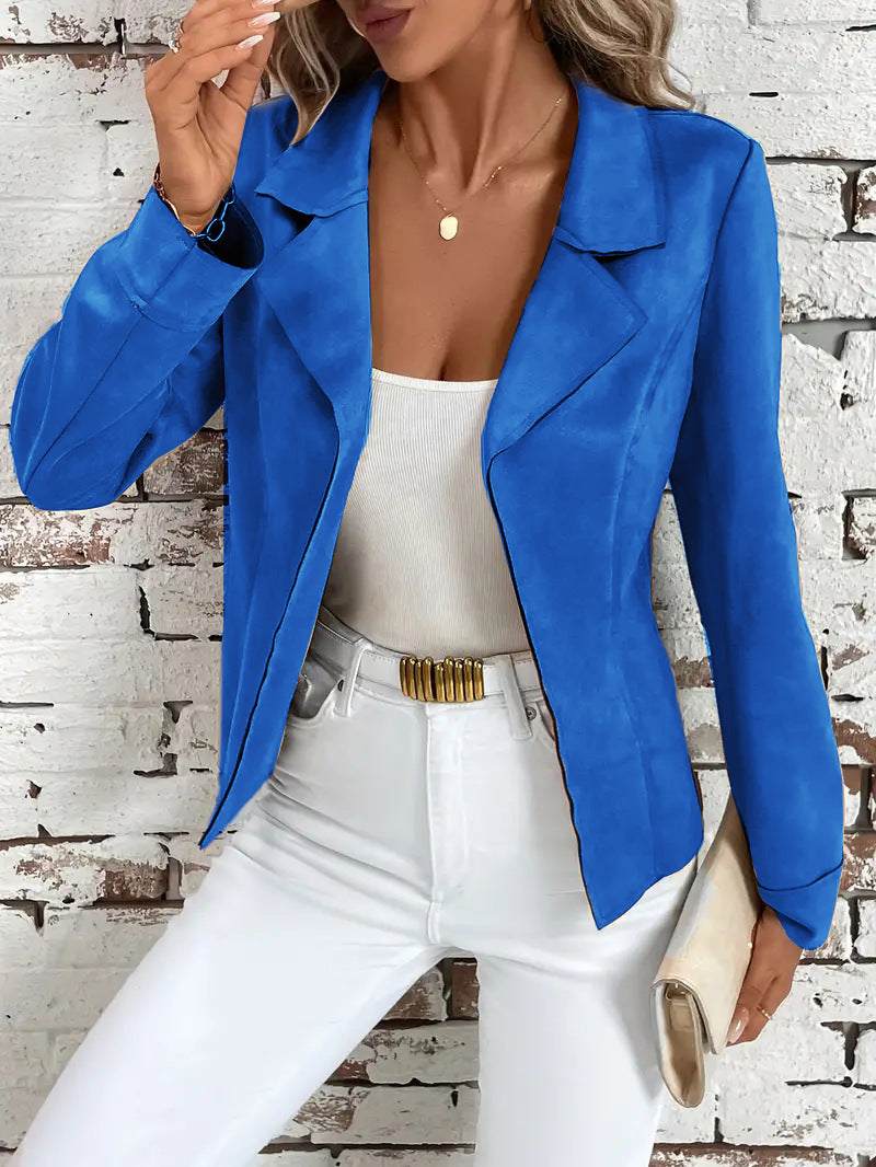 Chaqueta Clásica de Cuello de Tortuga