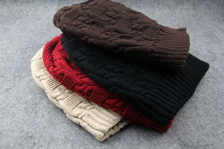 Gorro de Lana Tejido