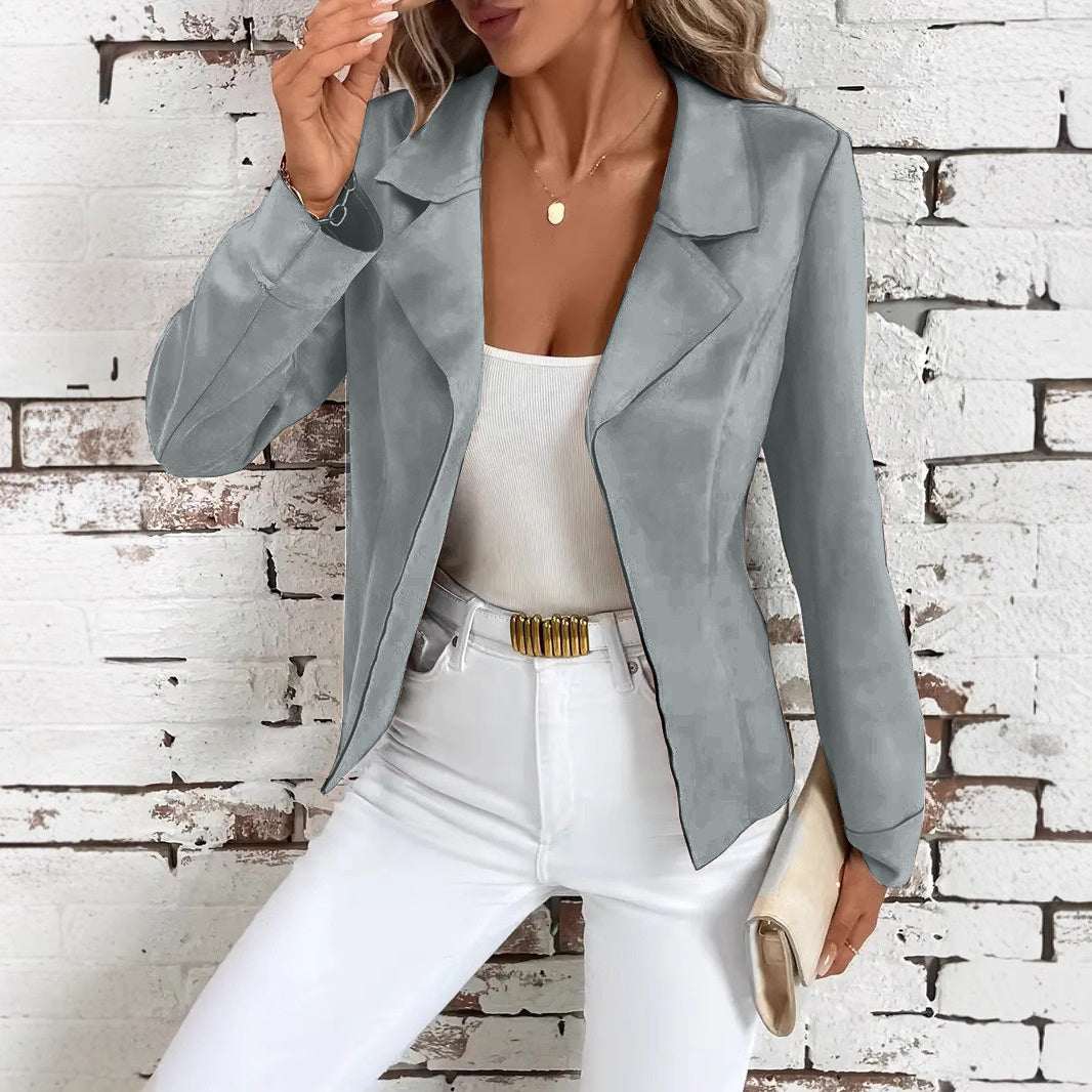 Chaqueta Clásica de Cuello de Tortuga