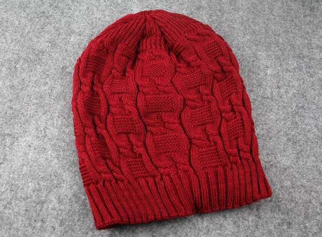Gorro de Lana Tejido