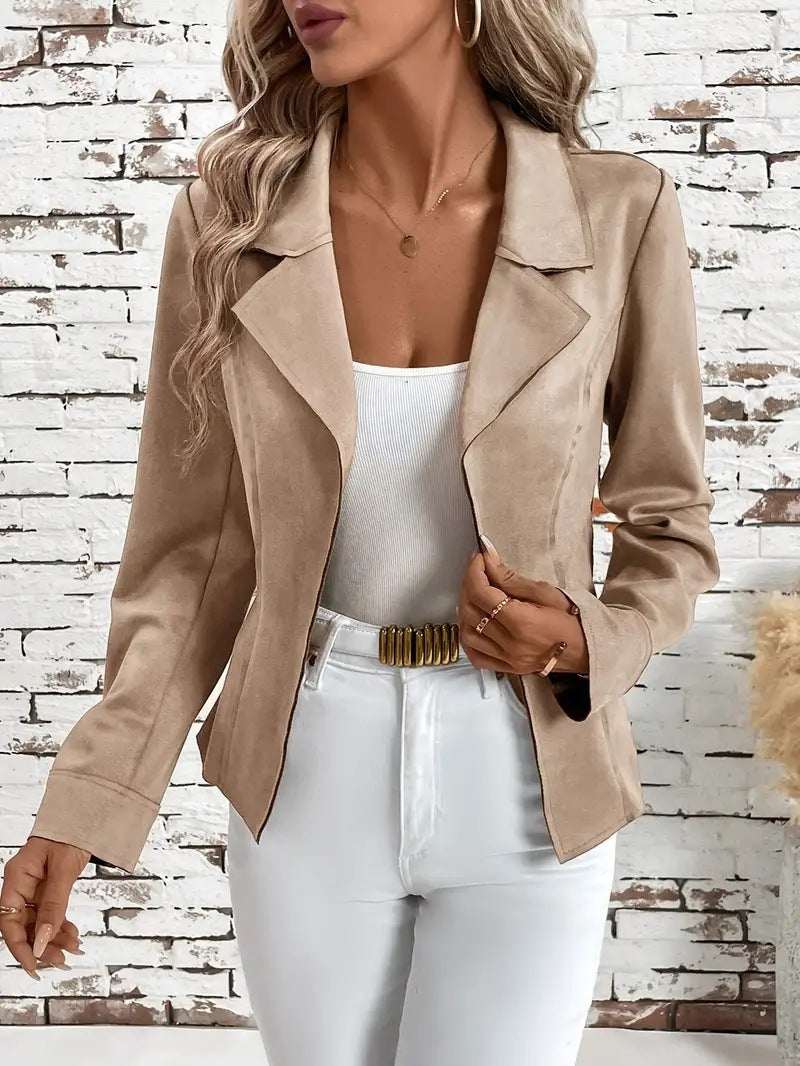Chaqueta Clásica de Cuello de Tortuga