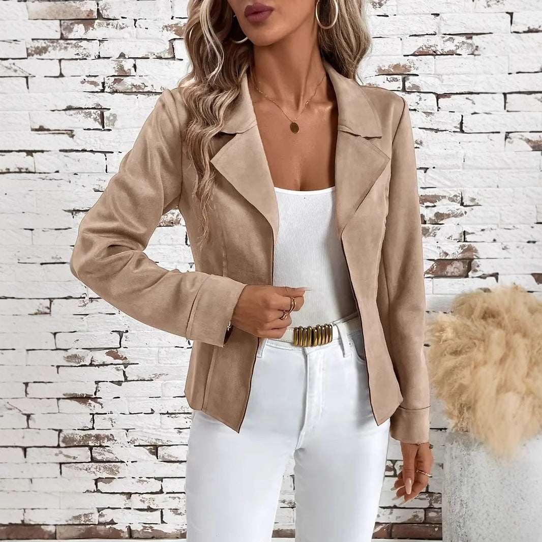 Chaqueta Clásica de Cuello de Tortuga