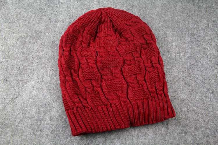 Gorro de Lana Tejido