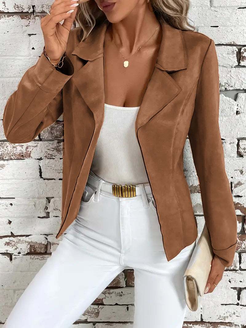 Chaqueta Clásica de Cuello de Tortuga