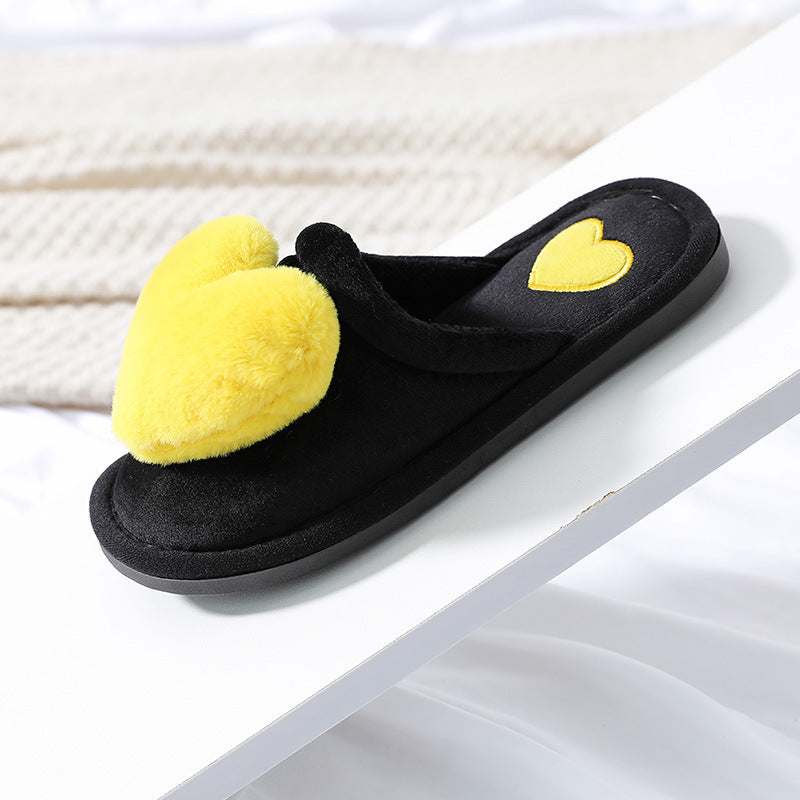 Pantuflas Fluffy con Corazón