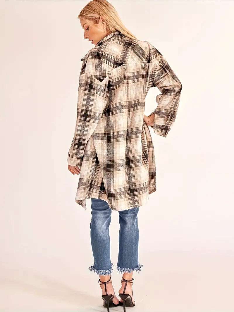 Cardigan Camisa Larga