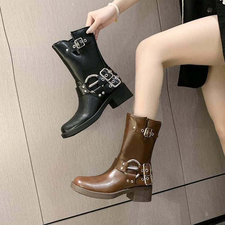 Botas con Hebillas