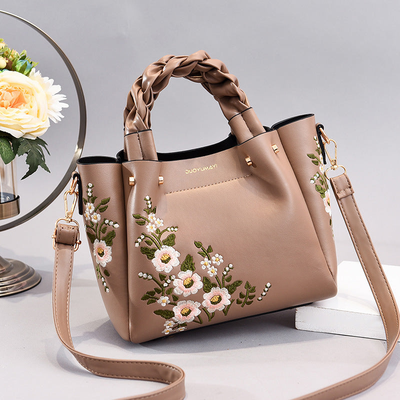 Bolso elegante bordado con flores – Disponible en varios colores