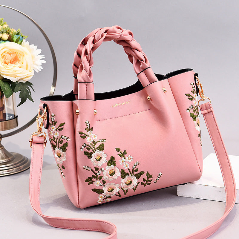 Bolso elegante bordado con flores – Disponible en varios colores