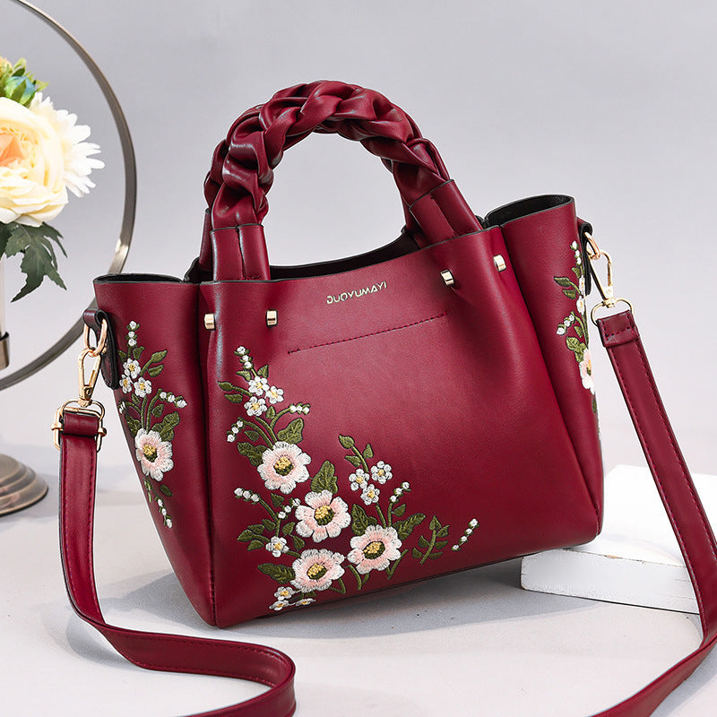 Bolso elegante bordado con flores – Disponible en varios colores