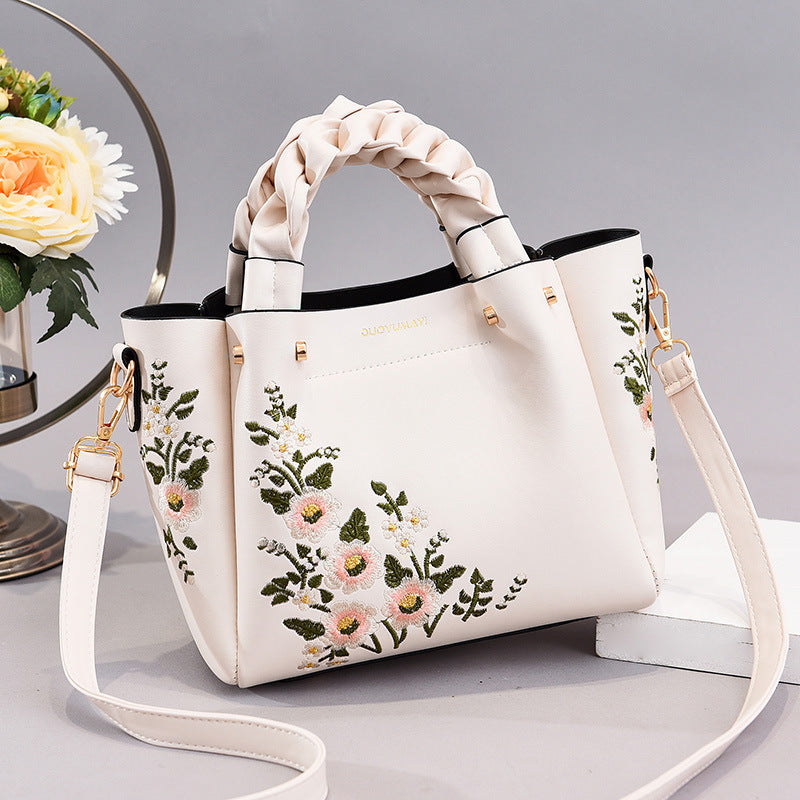 Bolso elegante bordado con flores – Disponible en varios colores