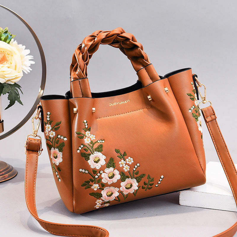 Bolso elegante bordado con flores – Disponible en varios colores