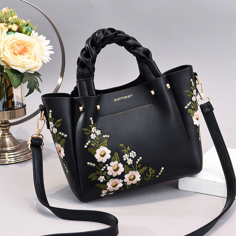 Bolso elegante bordado con flores – Disponible en varios colores