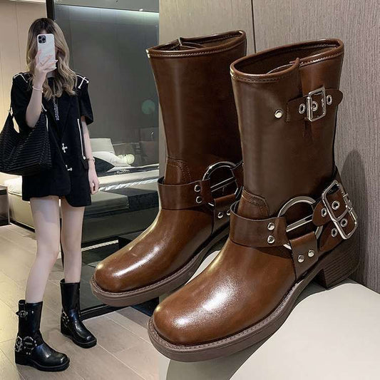 Botas con Hebillas