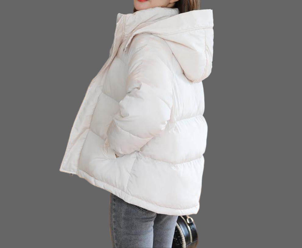 Chaqueta Acolchada Estilo Coreano Oversize para Mujer – Invierno 2025