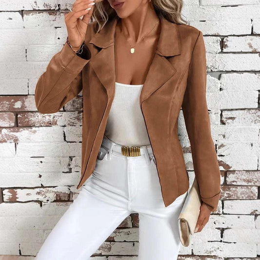Chaqueta Clásica de Cuello de Tortuga