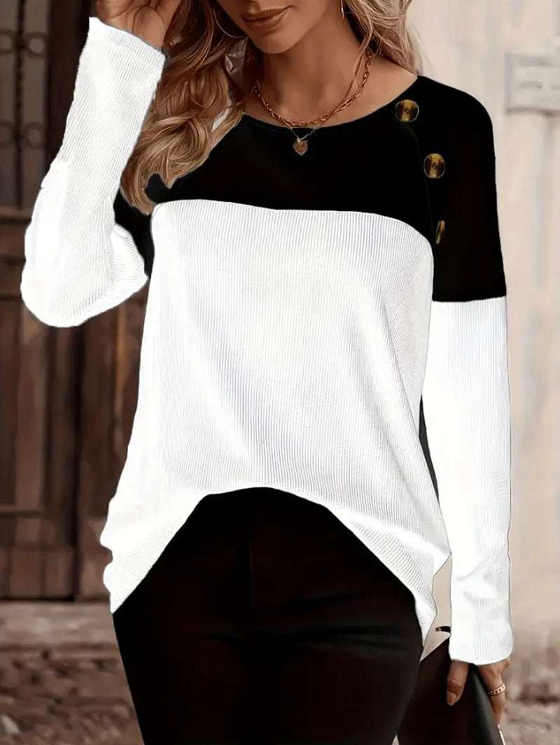 blusa de manga larga